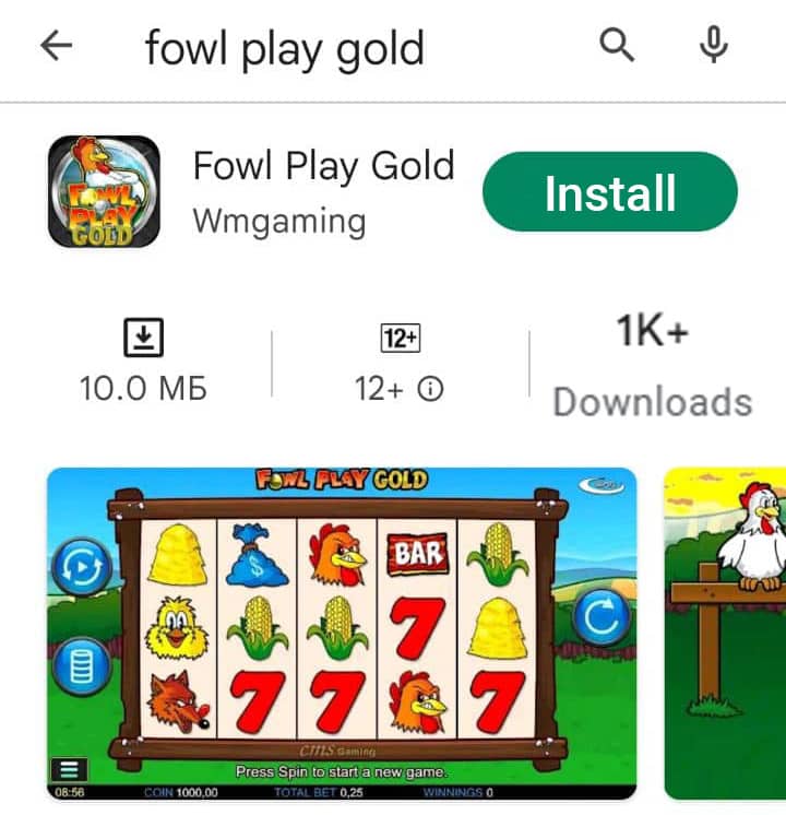 fowl play gold app en